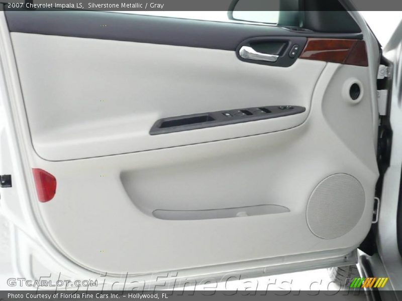 Silverstone Metallic / Gray 2007 Chevrolet Impala LS