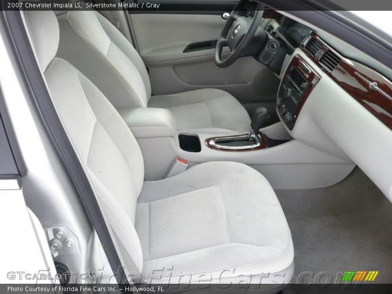 Silverstone Metallic / Gray 2007 Chevrolet Impala LS