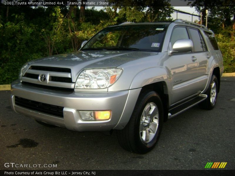Titanium Metallic / Stone 2003 Toyota 4Runner Limited 4x4