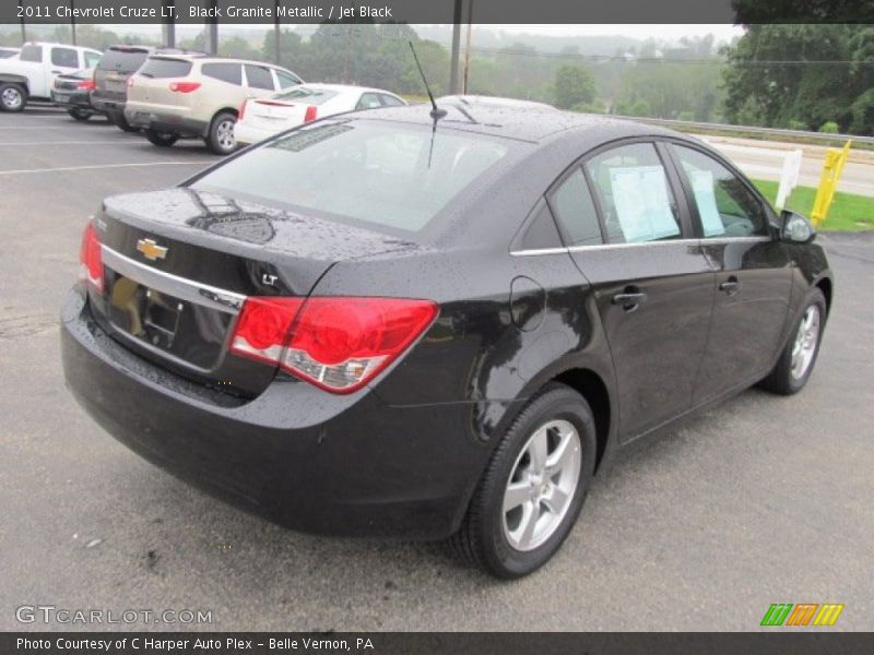 Black Granite Metallic / Jet Black 2011 Chevrolet Cruze LT