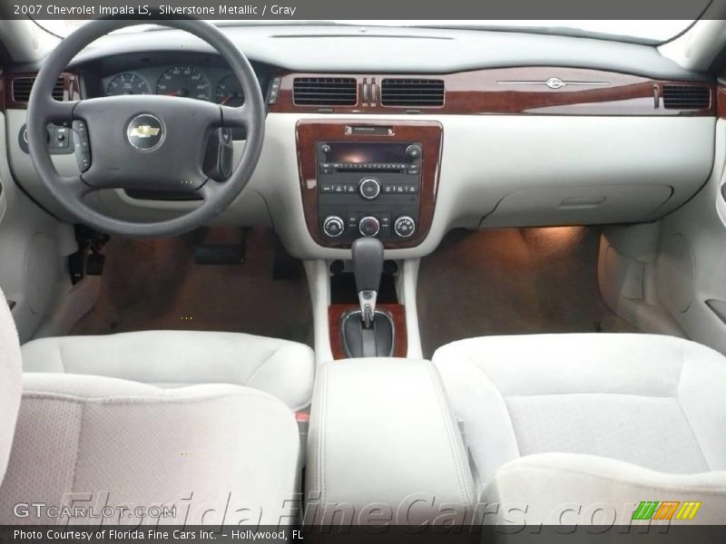 Silverstone Metallic / Gray 2007 Chevrolet Impala LS