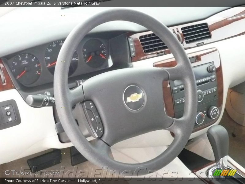Silverstone Metallic / Gray 2007 Chevrolet Impala LS