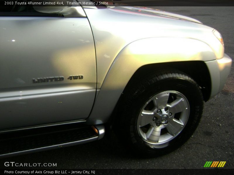 Titanium Metallic / Stone 2003 Toyota 4Runner Limited 4x4