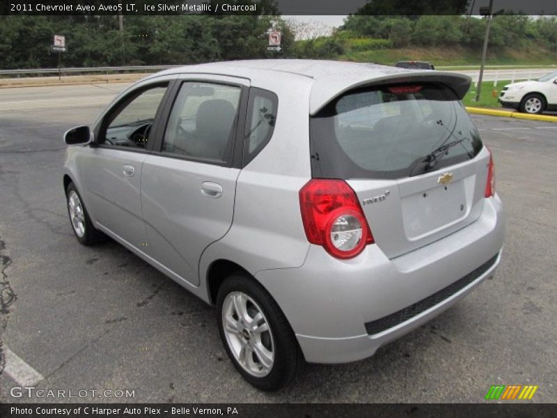 Ice Silver Metallic / Charcoal 2011 Chevrolet Aveo Aveo5 LT