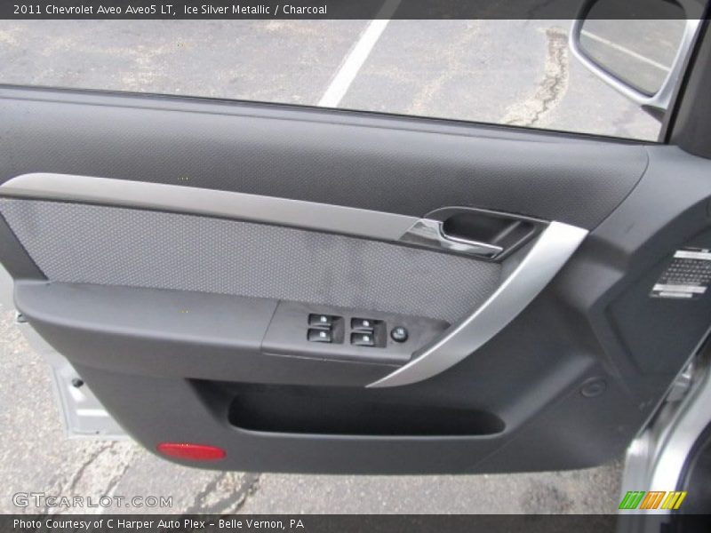 Ice Silver Metallic / Charcoal 2011 Chevrolet Aveo Aveo5 LT