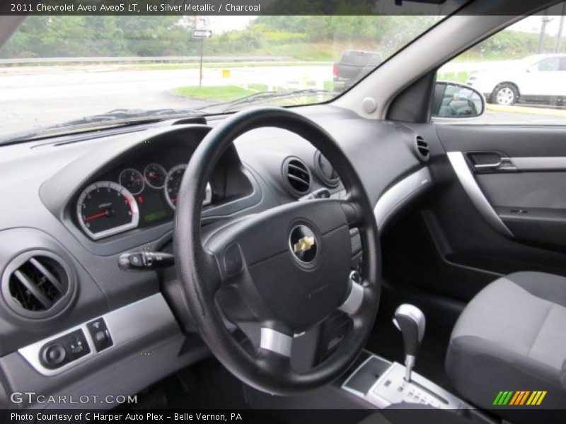 Ice Silver Metallic / Charcoal 2011 Chevrolet Aveo Aveo5 LT