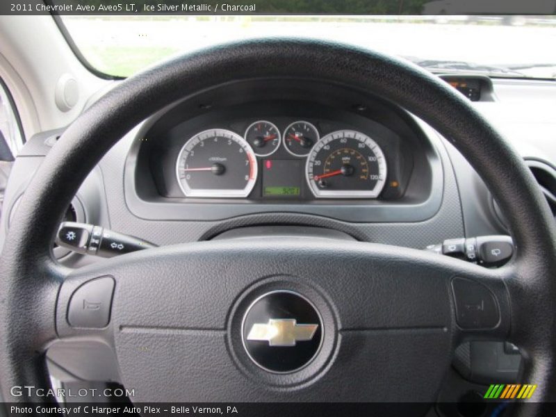 Ice Silver Metallic / Charcoal 2011 Chevrolet Aveo Aveo5 LT