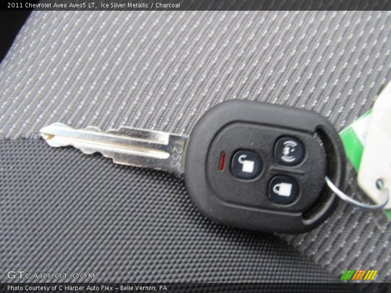 Ice Silver Metallic / Charcoal 2011 Chevrolet Aveo Aveo5 LT
