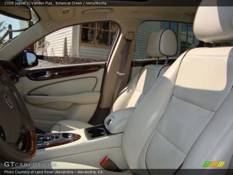 Botanical Green / Ivory/Mocha 2008 Jaguar XJ Vanden Plas