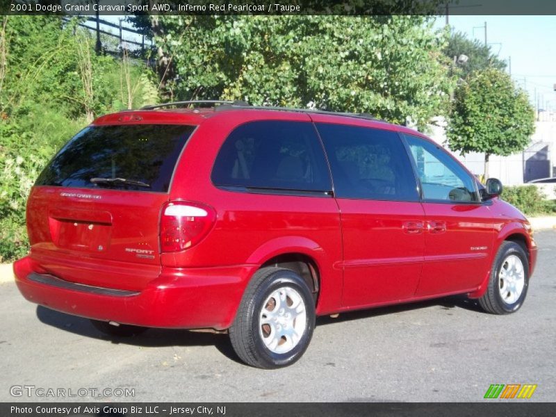  2001 Grand Caravan Sport AWD Inferno Red Pearlcoat