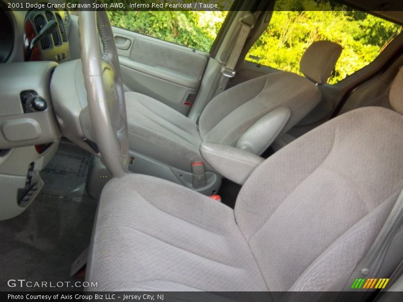 Inferno Red Pearlcoat / Taupe 2001 Dodge Grand Caravan Sport AWD