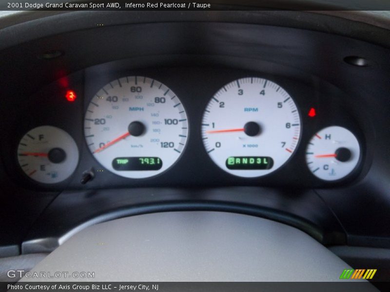  2001 Grand Caravan Sport AWD Sport AWD Gauges