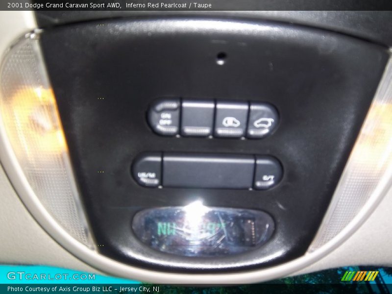 Inferno Red Pearlcoat / Taupe 2001 Dodge Grand Caravan Sport AWD