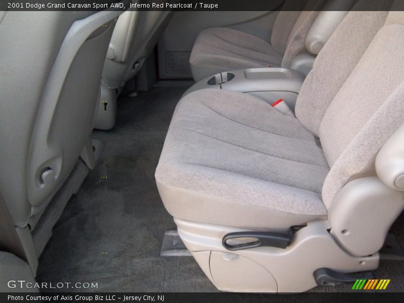 Inferno Red Pearlcoat / Taupe 2001 Dodge Grand Caravan Sport AWD