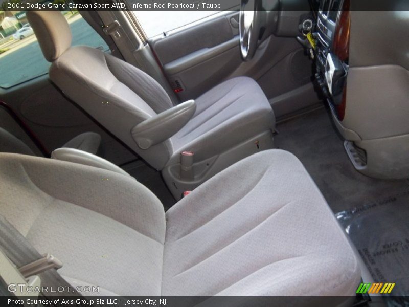 Inferno Red Pearlcoat / Taupe 2001 Dodge Grand Caravan Sport AWD