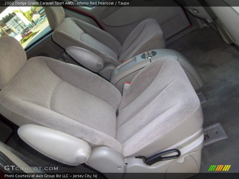 Inferno Red Pearlcoat / Taupe 2001 Dodge Grand Caravan Sport AWD