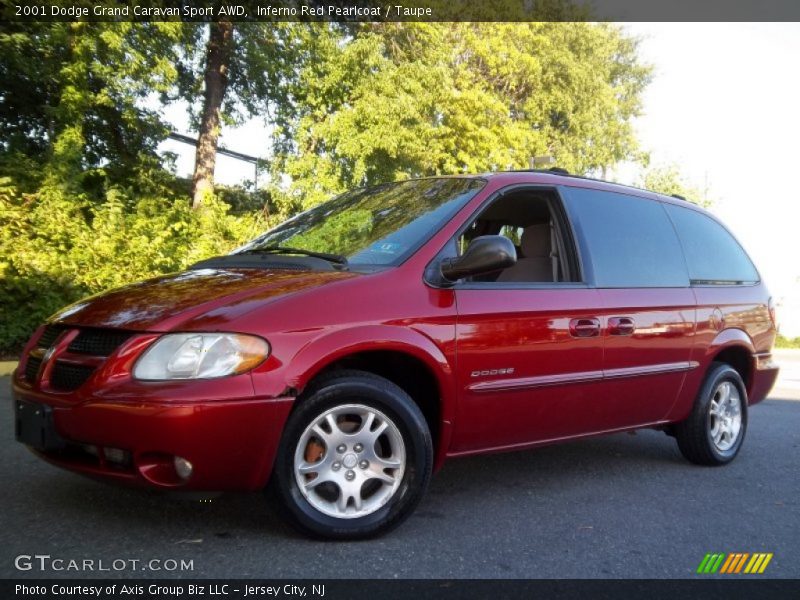  2001 Grand Caravan Sport AWD Inferno Red Pearlcoat