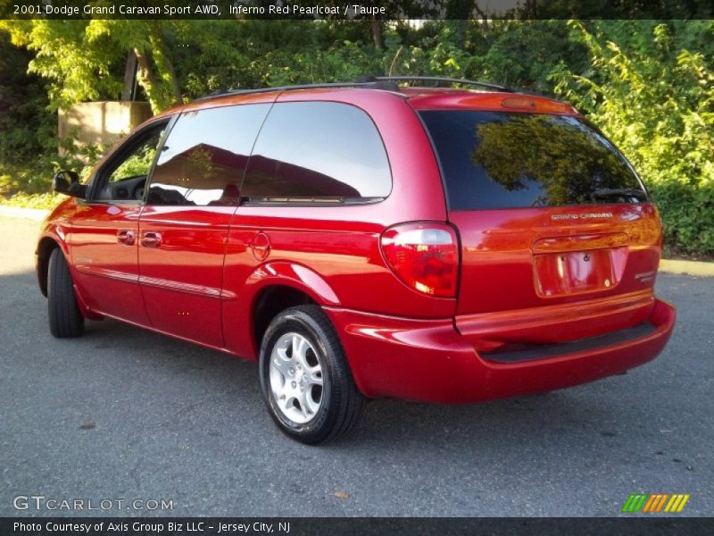  2001 Grand Caravan Sport AWD Inferno Red Pearlcoat