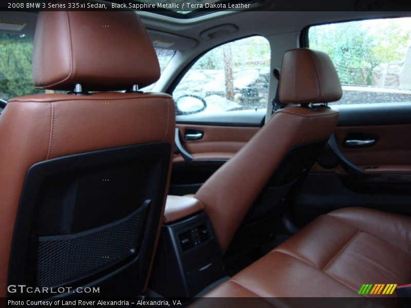 Black Sapphire Metallic / Terra Dakota Leather 2008 BMW 3 Series 335xi Sedan