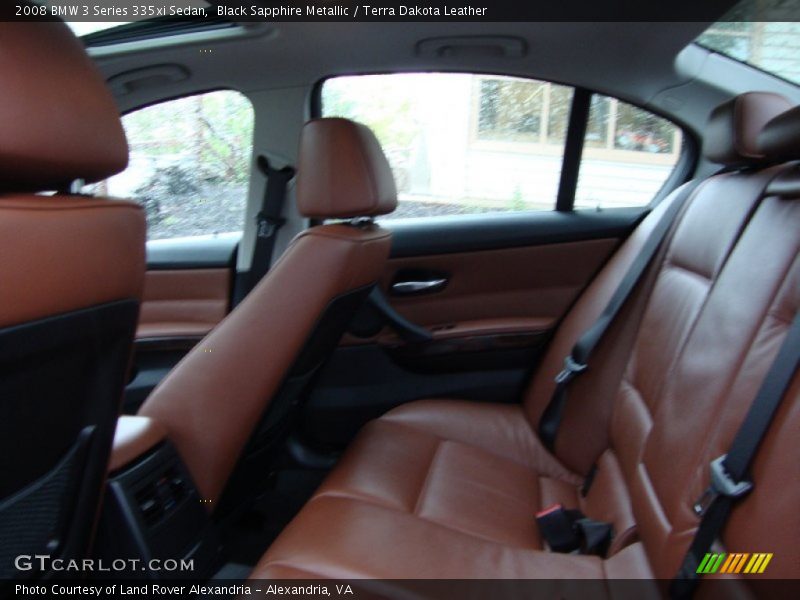 Black Sapphire Metallic / Terra Dakota Leather 2008 BMW 3 Series 335xi Sedan