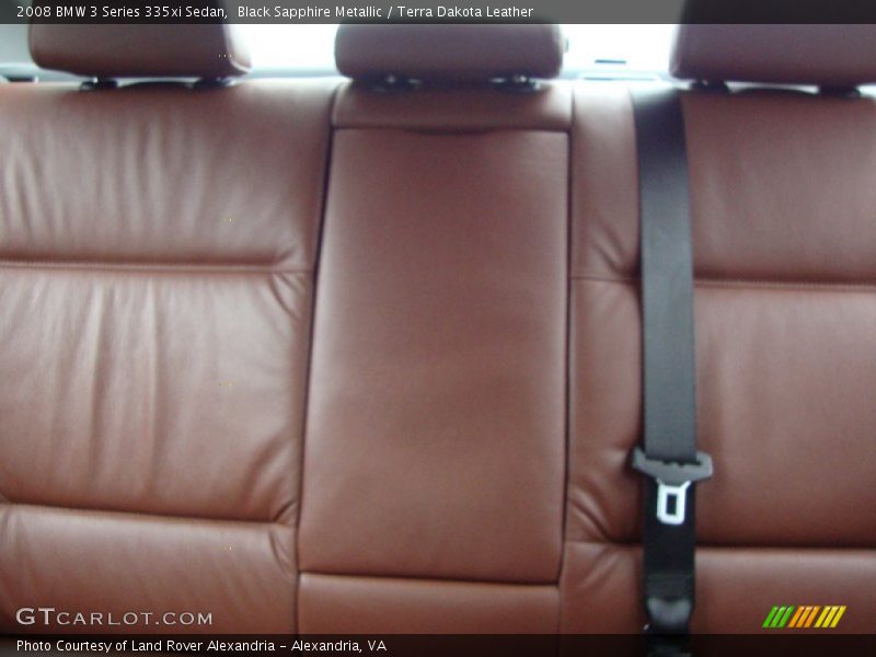 Black Sapphire Metallic / Terra Dakota Leather 2008 BMW 3 Series 335xi Sedan