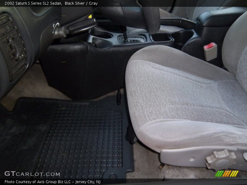 Black Silver / Gray 2002 Saturn S Series SL2 Sedan