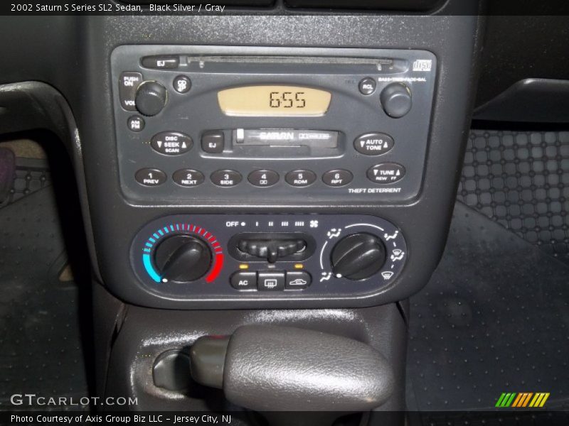 Black Silver / Gray 2002 Saturn S Series SL2 Sedan