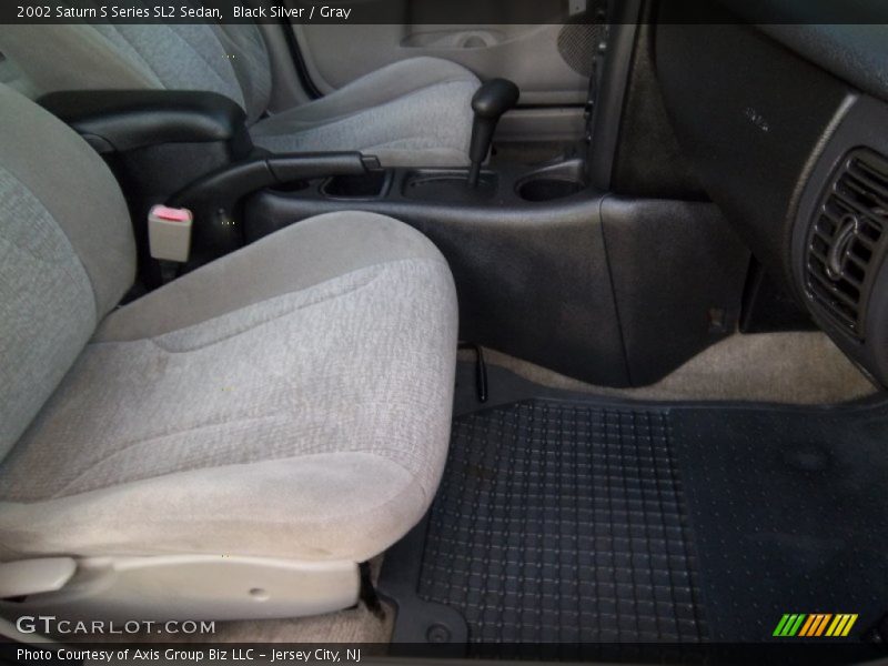 Black Silver / Gray 2002 Saturn S Series SL2 Sedan
