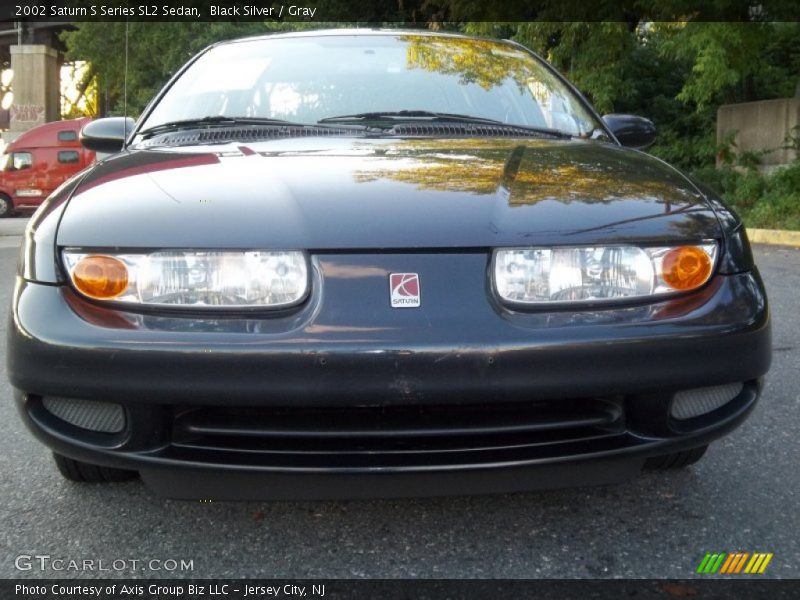 Black Silver / Gray 2002 Saturn S Series SL2 Sedan