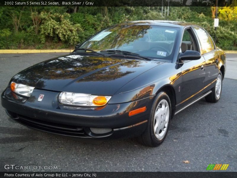 Black Silver / Gray 2002 Saturn S Series SL2 Sedan