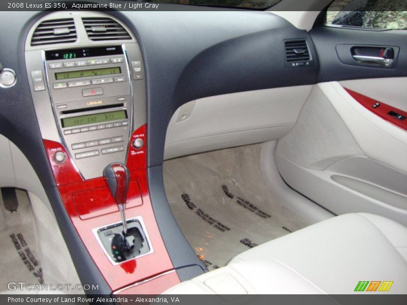 Aquamarine Blue / Light Gray 2008 Lexus ES 350
