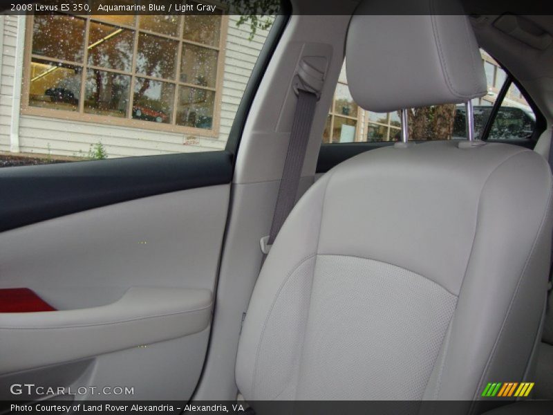 Aquamarine Blue / Light Gray 2008 Lexus ES 350