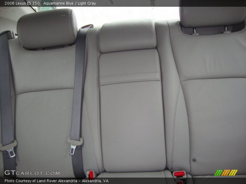 Aquamarine Blue / Light Gray 2008 Lexus ES 350