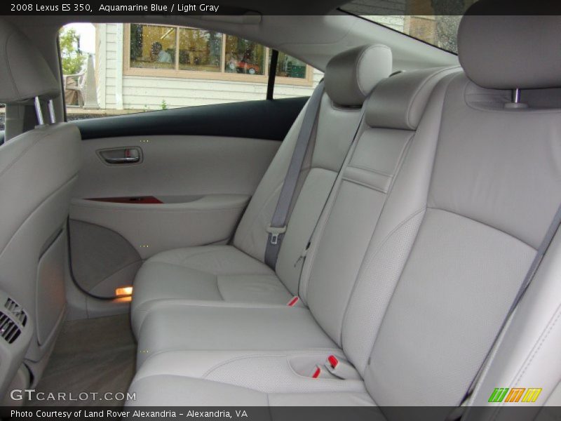 Aquamarine Blue / Light Gray 2008 Lexus ES 350