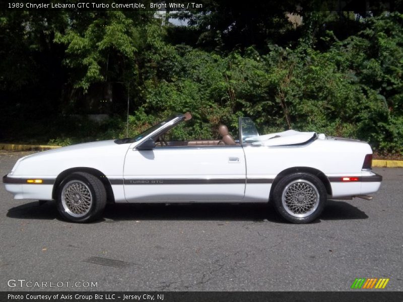  1989 Lebaron GTC Turbo Convertible Bright White