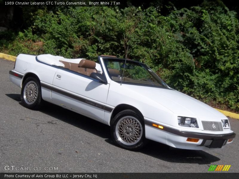  1989 Lebaron GTC Turbo Convertible Bright White