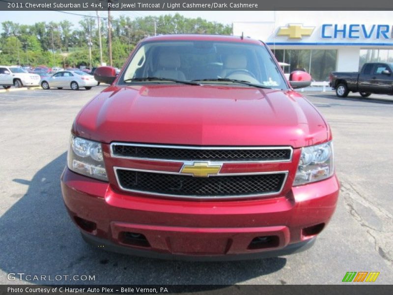 Red Jewel Tintcoat / Light Cashmere/Dark Cashmere 2011 Chevrolet Suburban LS 4x4