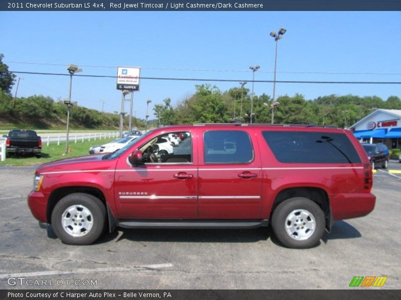 Red Jewel Tintcoat / Light Cashmere/Dark Cashmere 2011 Chevrolet Suburban LS 4x4