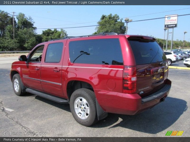 Red Jewel Tintcoat / Light Cashmere/Dark Cashmere 2011 Chevrolet Suburban LS 4x4