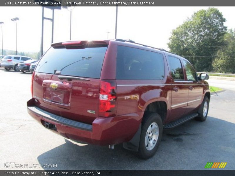 Red Jewel Tintcoat / Light Cashmere/Dark Cashmere 2011 Chevrolet Suburban LS 4x4