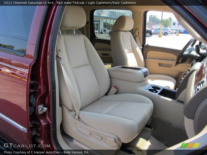 Red Jewel Tintcoat / Light Cashmere/Dark Cashmere 2011 Chevrolet Suburban LS 4x4