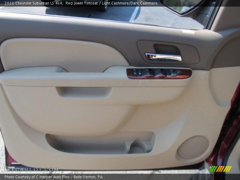 Red Jewel Tintcoat / Light Cashmere/Dark Cashmere 2011 Chevrolet Suburban LS 4x4