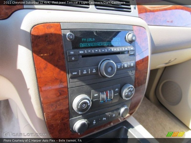 Red Jewel Tintcoat / Light Cashmere/Dark Cashmere 2011 Chevrolet Suburban LS 4x4
