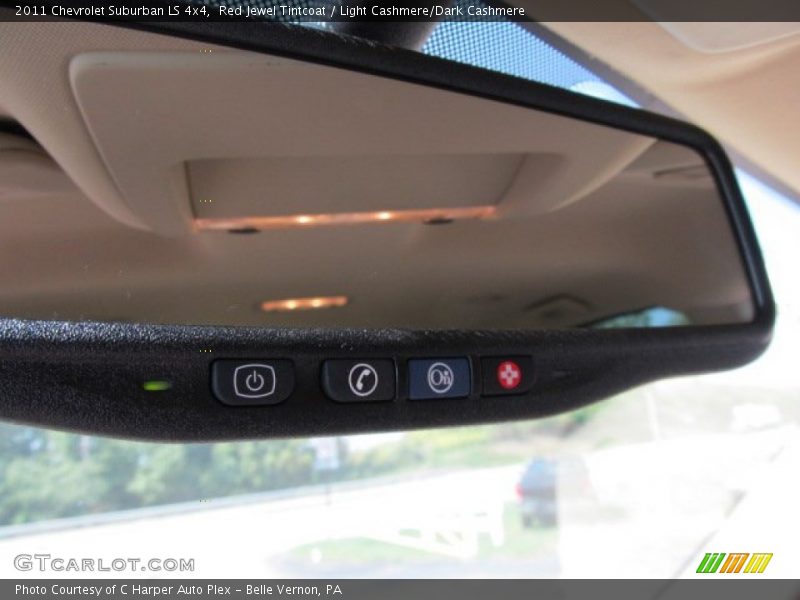 Red Jewel Tintcoat / Light Cashmere/Dark Cashmere 2011 Chevrolet Suburban LS 4x4
