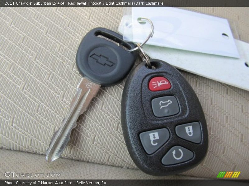 Keys of 2011 Suburban LS 4x4