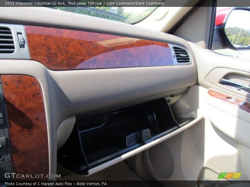 Red Jewel Tintcoat / Light Cashmere/Dark Cashmere 2011 Chevrolet Suburban LS 4x4