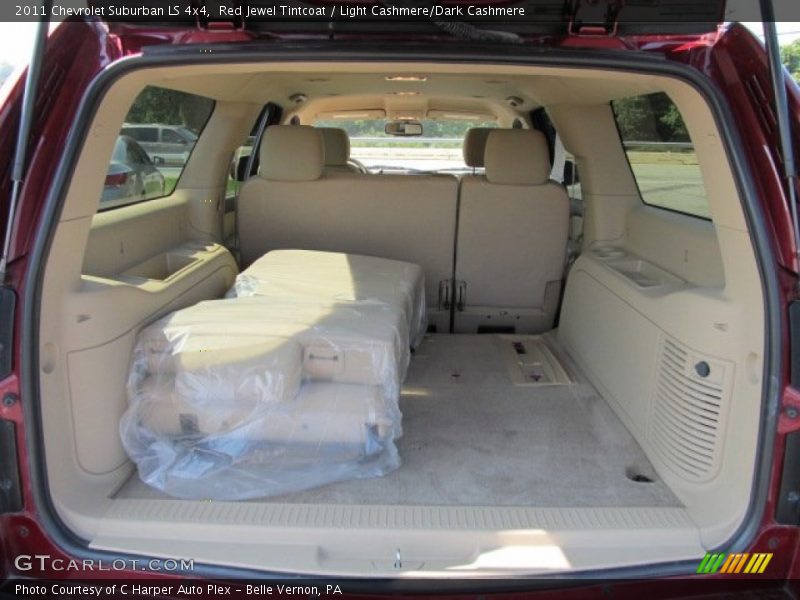 Red Jewel Tintcoat / Light Cashmere/Dark Cashmere 2011 Chevrolet Suburban LS 4x4