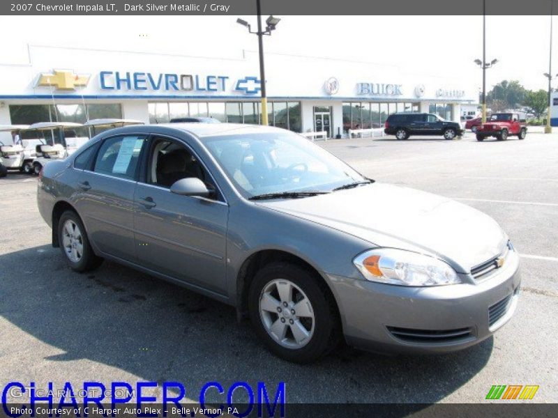 Dark Silver Metallic / Gray 2007 Chevrolet Impala LT