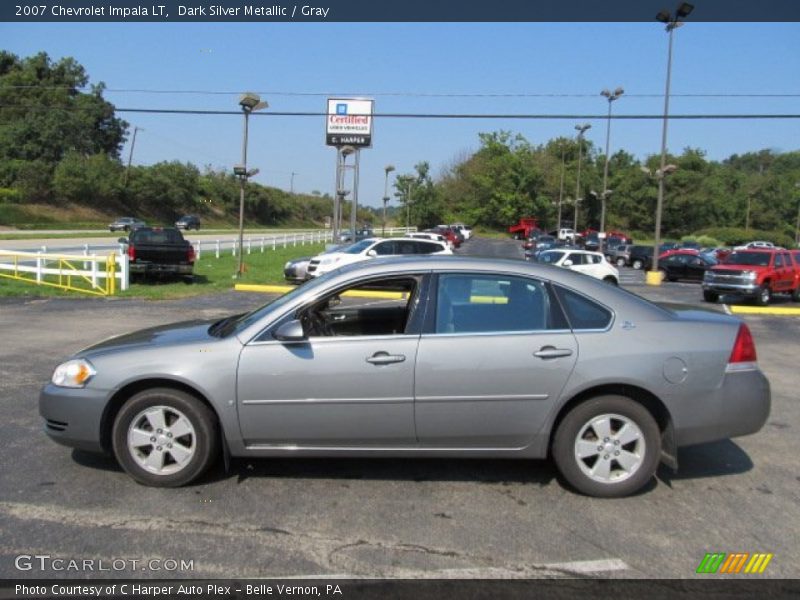 Dark Silver Metallic / Gray 2007 Chevrolet Impala LT