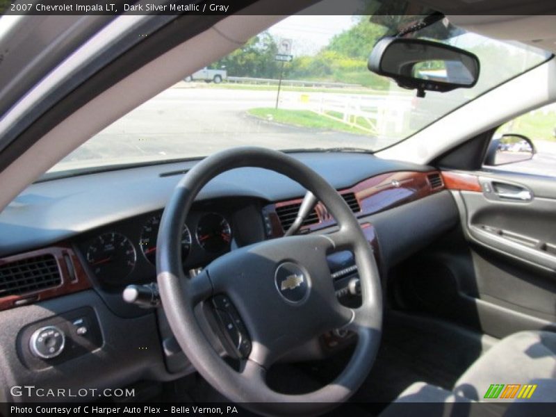 Dark Silver Metallic / Gray 2007 Chevrolet Impala LT